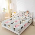 thumbnail image 4 of Castle Fairy Cartoon Nutcracker Girl 3pcs Twin Sheet Sets,Merry Christmas Twin Fitted Sheet,Winter Snowflake Breathable Flat Sheet,Lightweight Room Decor, 4 of 7