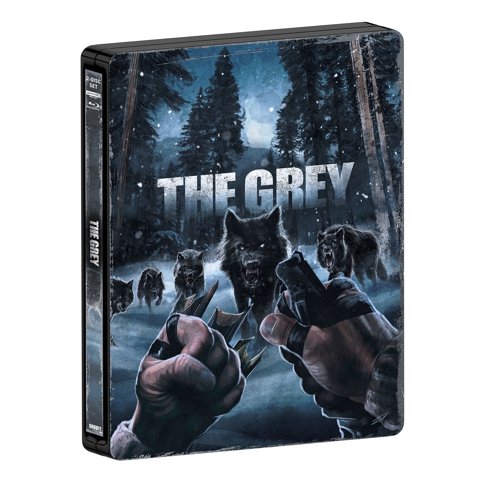 SDS, The Grey 2011 Steelbook 4K Ultra HD Blu-ray, Limited Edition