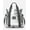 Silver, variant on Quilted Tote Bag Color Silver