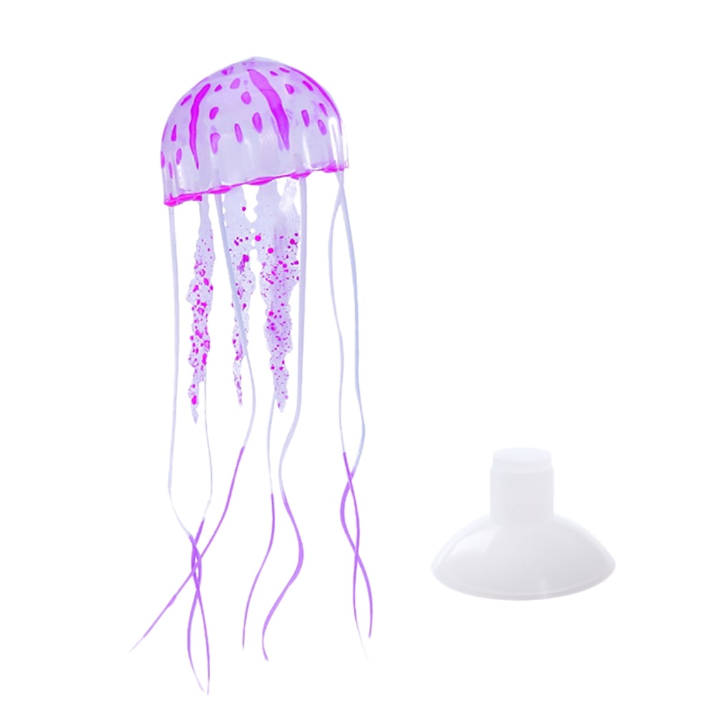 Glowing Effect Artificial Jellyfish Decor for Fish Tank Realistic Fake