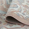 thumbnail image 6 of Allure Traditional 5' x 7' Pink and Gray Polypropylene Indoor Area Rug, 6 of 9