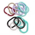 thumbnail image 4 of OIUR 12Pcs Shower Curtain Hook Heavy Duty Universal Bathroom Shower Rod C-shaped Ring Hanger Holder Bathroom Curtain Accessories, 4 of 7