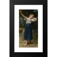 thumbnail image 2 of William Bouguereau 11x18 Black Modern Framed Museum Art Print Titled - La Landeur (1901), 2 of 5