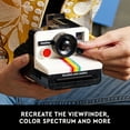 thumbnail image 5 of LEGO Ideas Polaroid OneStep SX-70 Camera Building Set - Collectible Display Model of Polaroid Camera - Gift for Graduation - Decoration for Room or Office for Photography Lovers - 21345, 5 of 8