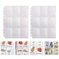 thumbnail image 3 of 20 Pcs Pochettes de Rangement en Plastique pour Cartes à Collectionner (Transparent), 3 of 9