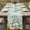 Green, variant on Table Runner 72 Inches Long for Kitchen Dining, Easter Gnomes Dresser Scarf Farmhouse, Dining Table Decorations for Wedding/Parties, Spring Watercolor Eggs Flower Wood Grain 14 x 72 In