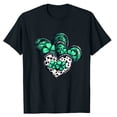 thumbnail image 4 of Camisetas de Manga Corta para las Mujeres de Moda Imprimir Cuello Redondo Camiseta, Mezcla de Poliéster Ligero para Primavera Verano Otoño, 4 of 8