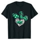 thumbnail image 4 of Camisetas de Manga Corta para las Mujeres de Moda Imprimir Cuello Redondo Camiseta, Mezcla de Poliéster Ligero para Primavera Verano Otoño, 4 of 8