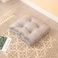 thumbnail image 3 of Wosthever Cojín de asiento práctico y duradero para soporte duradero Cojines de suelo cuadrados Cojín para silla Decoración del hogar gris 43*43cm, 3 of 6