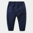 thumbnail image 4 of Generic Toddler Boys Spring and Autumn Models Casual Fashion Solid Color Pants with Pockets Adjustable Fit for Casual and Holiday, 4 of 4