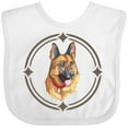 thumbnail image 3 of Inktastic German Shepherd Dog Art Gift Boys or Girls Baby Bib, 3 of 4