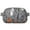 Gray Halloween Ghosts, variant on Gray Halloween Pumpkins Bats and Faces Cute Fanny Packs for Women,Travel Waterproof Crossbody Fanny Bags Waist Purse for Women Anti Theft Adjustable Strap for Running Travel Cycling