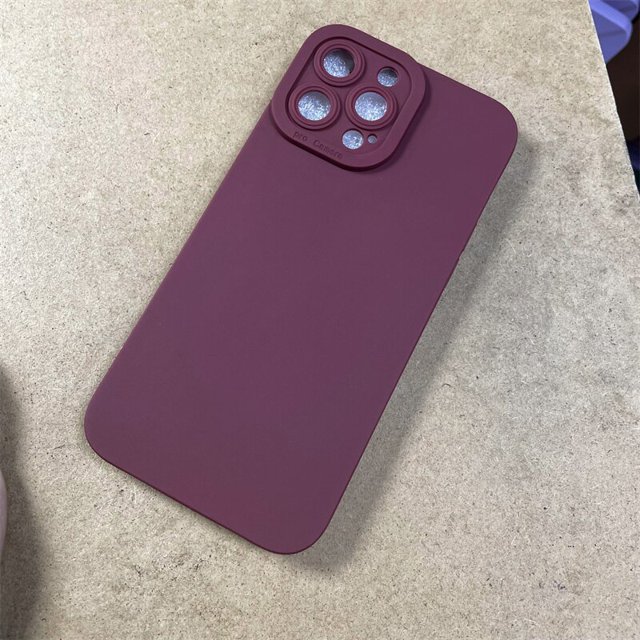 Funda de teléfono de silicona TPU negra de alta gama a prueba de golpes para Iphone 14, 13, 12 Pro, 11 Pro, Max, X, Xs, XR, 7, 8 Plus, SE, cubierta de lente protectora para hombres Fivean unisex