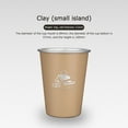 thumbnail image 2 of Copa de campamento Taza de acero inoxidable para acampar 350ml para viajes al aire libre café cerveza bebidas botella de agua JShteea  El nuevo, 2 of 7