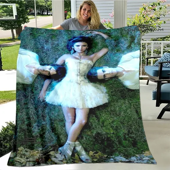 The Vampire Diaries Damon salvatore blanket flannel blanket home travel children warm bed linings birthday gift