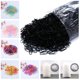thumbnail image 2 of 200/1000 unidades de bandas elásticas para el cabello para niñas, accesorios para el cabello para bebés, 1 cm, mini bandas de goma desechables de TPU para el cabello, 2 of 5