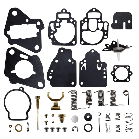 HUONA Carburetor Repair Kit 1395-8237072 for Mercury & Mariner 10-25HP 2-Stroke Outboard Motors