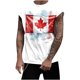 thumbnail image 5 of Camisas de Suéter Casual de la Impresión de la Moda sin Mangas, Cuello Redondo Tanque Deportivo para el Verano, 5 of 7