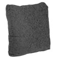 thumbnail image 3 of Cojin Decorativo Cuadrado Grande Set de 4 Centaurus Gris Oscuro, 3 of 4