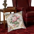 thumbnail image 5 of HuiXinOu Flower Printed Pillow Case with Hidden Zipper, Decorative Cushion Cover for Living Room Bedroom Office, Soft Home Decor, 5 of 6