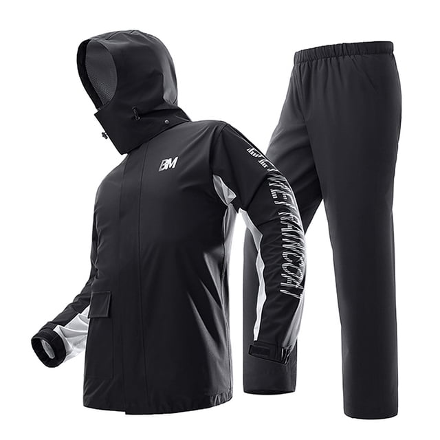 BEIMEI Conjunto de pantalones impermeables para lluvia, traje impermeable para ciclismo, ciclismo, pesca, Camping BEIMEI Impermeable