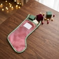 thumbnail image 6 of WWG Mini Christmas Stocking, Sheer Mesh Design with Decorative Ball, Lightweight Polyester, Hanging Loop for Tree or Door, Ornament and Storage Container, for Christmas Decor, 6 of 7