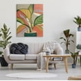thumbnail image 2 of Stupell Industries Modern Tropical Potted Plant Painting Gallery Wrapped Canvas Print Wall Art, Design by Carol Robinson, 2 of 7