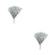 thumbnail image 3 of Ramo de Bayas Artificiales Inteprter Oficina Navidad Decoración Floral Plata 2Conjunto, 3 of 6