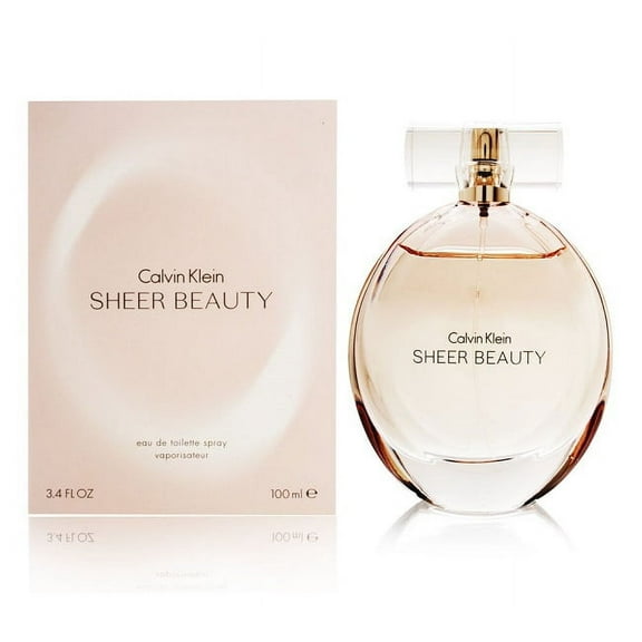 CK SHEER BEAUTY * Calvin Klein 3.4 oz / 100 ml EDT Women Perfume Spray