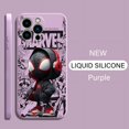 thumbnail image 3 of Marvel Spiderman Comics para iPhone 15 14 13 12 11 Pro Max 13 12 Mini 6 6S 7 8 Plus funda de teléfono cubierta de silicona líquida suave, 3 of 5