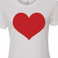 thumbnail image 4 of Inktastic Red Heart Valentine Women's T-Shirt, 4 of 5