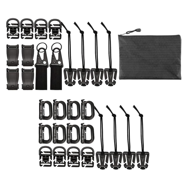 Bolsa de almacenamiento táctica para senderismo y mochilero - Organizador de equipo resistente