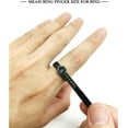 thumbnail image 5 of Ring Sizer Measuring Set Ring Measurement Tool Ring Size Measure Finger Gauge Ring Sizing Kit USA Sizes 1-17 (2BK), 5 of 5