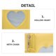 thumbnail image 4 of Álbum de fotos pequeño, soporte para tarjetas fotográficas de 3 pulgadas, estuche de almacenamiento de imágenes con corazón hueco, Mini álbum de fotos, 4 of 6