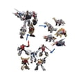 thumbnail image 3 of Figura de acción Toy NIUENSY Transformer Deformation Dinoking, 3 of 8