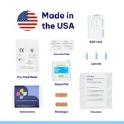 Healthyr 6 Panel STD/Sexually Transmitted Infections At-Home Test with Lab Fee Included