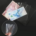 thumbnail image 4 of Bgsha 100pcs Sacs de Billets de Banque Boîte de Protection de l'Argent Sac de Rangement Boîte de Collecte en Plastique, 4 of 9