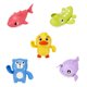 thumbnail image 1 of 5 piezas de juguetes de baño para bebés, juguetes flotantes, juguetes para la piscina, juguetes acuáticos para exteriores para bebés, niños y niños pequeños, 1 of 8