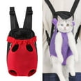 Blarkrus Pet Dog Travel Backpack Carrier For Cat Dogs Front Backpack