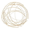 thumbnail image 1 of Luxen Home Abstract Gold Iron Sticks Round Wall Decor, 1 of 1