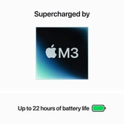 Restored Apple 2023 MacBook Pro Laptop M3 chip with 8‑core CPU, 10‑core GPU: 14.2-inch Liquid Retina XDR Display, 8GB Unified Memory, 512GB SSD Storage. Works with iPhone/iPad; Space Gray