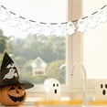 thumbnail image 4 of AKEGAMN “Halloween Fright Night” Creative Skeleton Theme Flag Banner Decoration Set Holiday Scene Layout Wall Stickers Hanging Decorations New Design, Showing Taste: As a new Halloween product, a la, 4 of 4