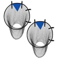 thumbnail image 3 of Red de entrenamiento de fútbol, duradera, plegable, portátil, 4 correas ajustables con hebillas 2 piezas, 3 of 8