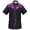 #01-Black1, variant on MUXiin Toddler Boys Girls Western Cowboy Shirts Retro Short Sleeve Button Down Shirt Kids Floral Pockets Outfit Country Tops