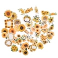 thumbnail image 1 of FELTECHELECTR 50 pegatinas de girasol, pegatinas estéticas, pegatinas de papel adhesivas, pegatinas para botellas de agua., 1 of 7