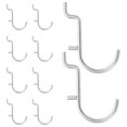thumbnail image 1 of OUNONA 10Pcs U Shaped Pegboard Pegs for Storage in Kitchen and Bedroom, 1 of 8