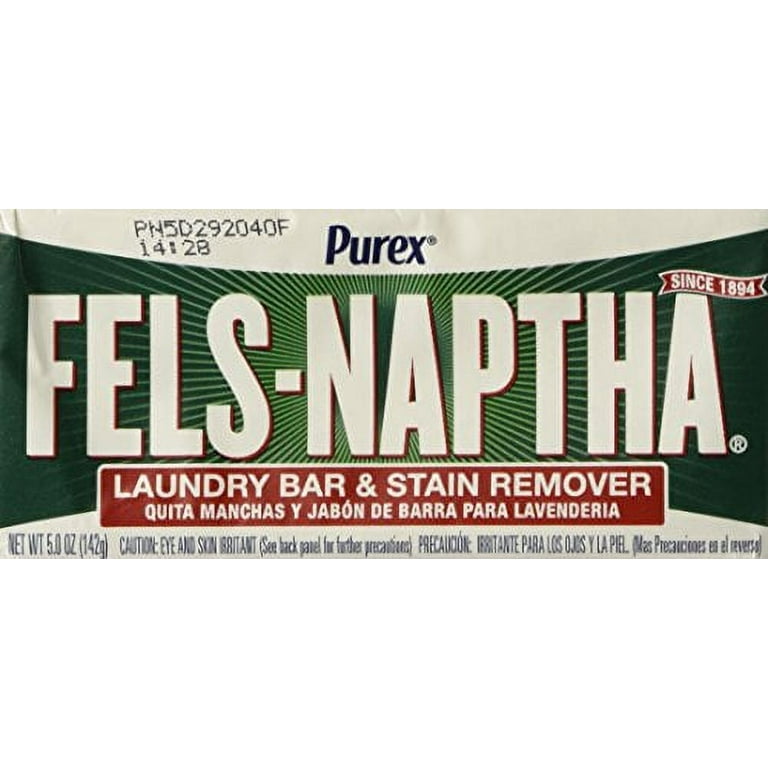 Fels Naptha Laundry Soap Bar Oz Pk, 46 OFF