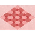thumbnail image 1 of Ahgly Company Machine Washable Indoor Rectangle Transitional Pink Area Rugs, 2' x 4', 1 of 7