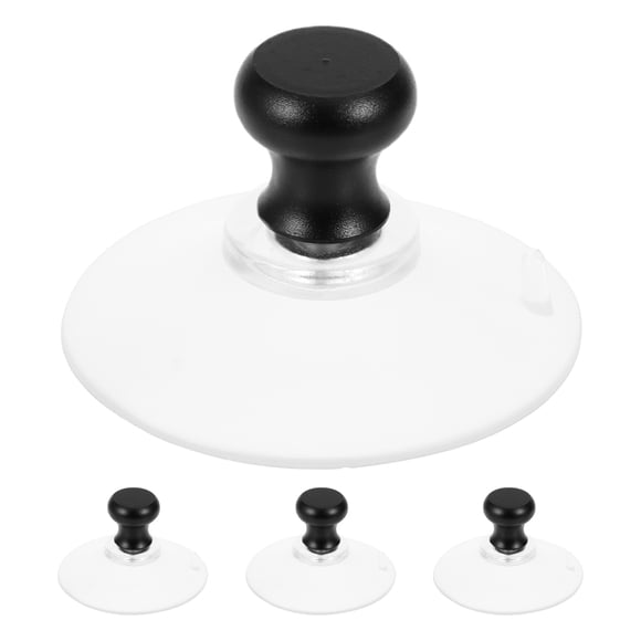 4 ventosas de aluminio transparente para reparación de pantallas de teléfonos móviles, compatibles con varios modelos