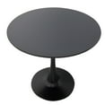 thumbnail image 6 of Round Dining Table 31.5" with Pedestal Base, Mid Century Kitchen Table Coffee Table for 2 to 4 Person, 6 of 10